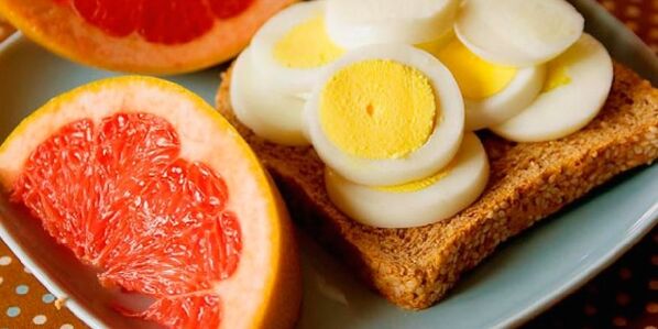 eggs and grapefruit for weight loss