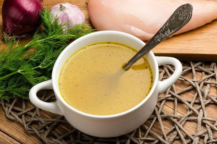 chicken broth for weight loss