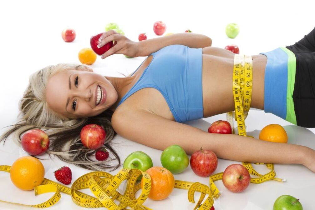 A healthy diet is the key to successful weight loss