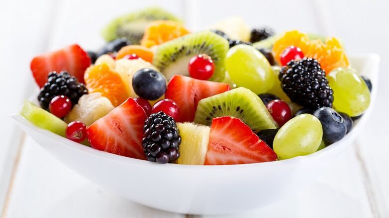 fruit salad for gout