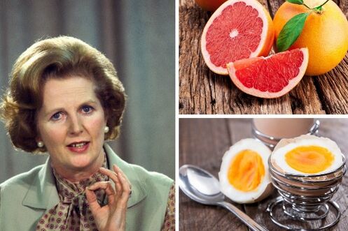 Margaret Thatcher and Maggi diet foods