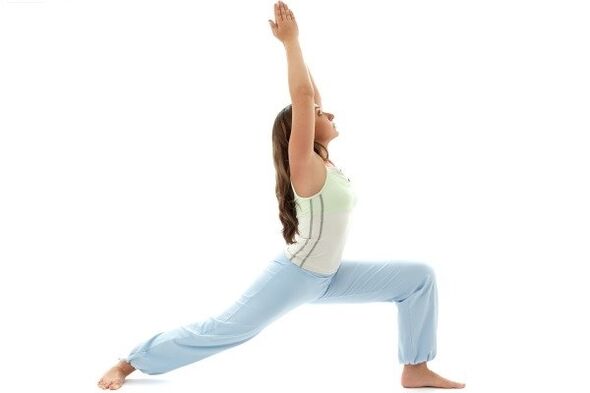 yoga warrior pose for weight loss